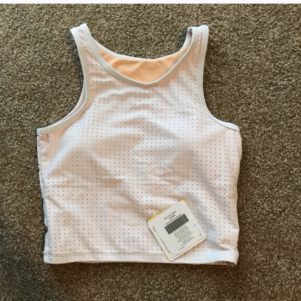 Fabletics valentina midi bikini top size xxs